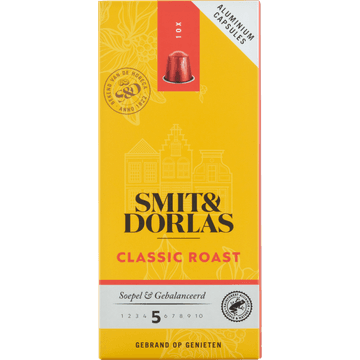 Smit & Dorlas Classic Roast Koffiecups 10 Stuks