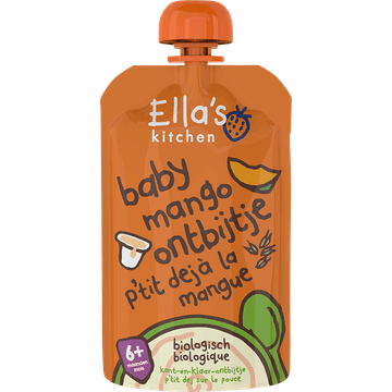 Ella's Kitchen Baby mango ontbijtje 6+ biologisch 100 g