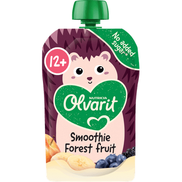 Olvarit Knijpfruit Smoothie Bosvruchten 12+ Maanden 100 g