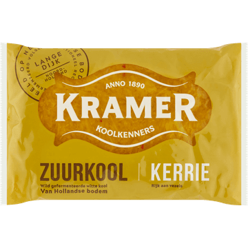 Kramer's Koolkenners Zuurkool Kerrie 520 g