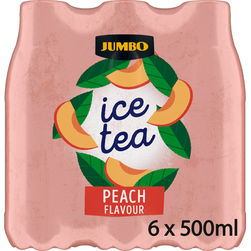 Jumbo Ice Tea Perzik 6 x 500ML