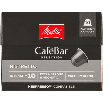 Melitta CaféBar Selection Ristretto 10 Capsules 10 Stuks