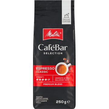 Melitta CaféBar Selection Espresso Classic Filterkoffie 250g