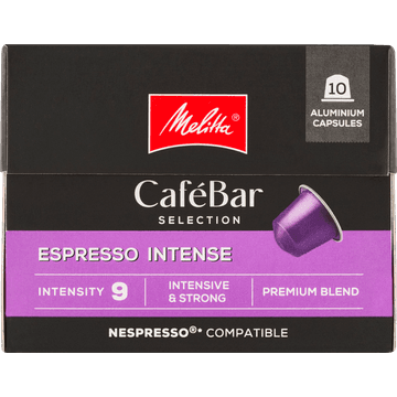 Melitta CaféBar Selection Espresso 9 Intense Capsules 10 Stuks