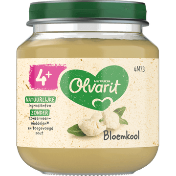 Olvarit 4+ Maanden Bloemkool 125g