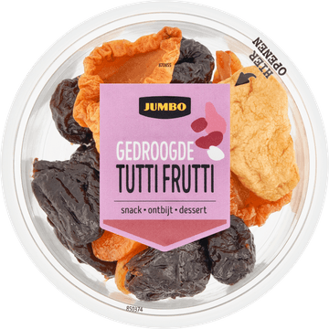 Jumbo Gedroogde Tutti Frutti 135 g