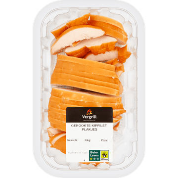 Vergrill Gerookte Kipfilet Plakjes ca. 150 g