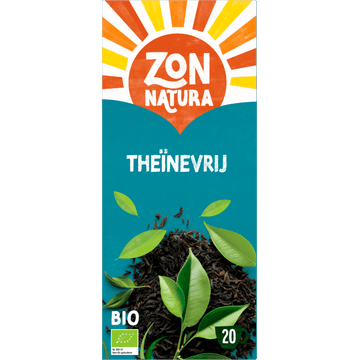 Zonnatura Biologische Thee - 100% Theïnevrij