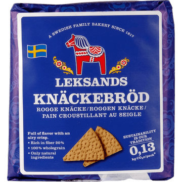 Leksands Origineel Zweeds Rogge Knäckebröd 200g