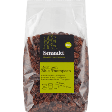 Smaakt Bio Rozijnen Blue Thompson 500 g
