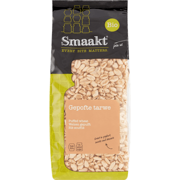 Smaakt Bio Gepofte Tarwe 150 g