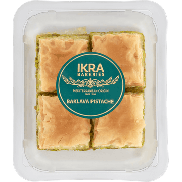 Ikra Bakeries Baklava Pistache 4 Stuks