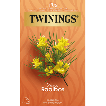 Twinings Pure Rooibos 20 Stuks