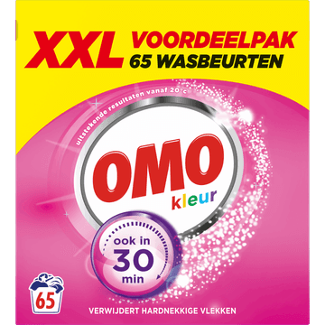 Omo XXL Waspoeder Kleur 65 Wasbeurten