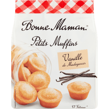 Bonne Maman Petits Muffins Vanille de Madagascar 235 g