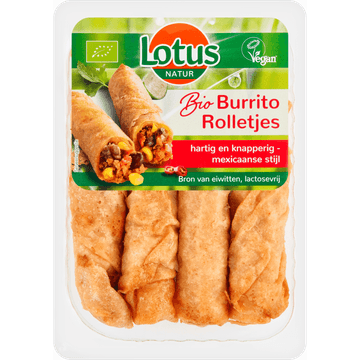 Lotus Natur Bio Burrito Rolletjes 190 g