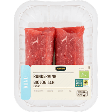 Jumbo Rundervink Biologisch 2 Stuks