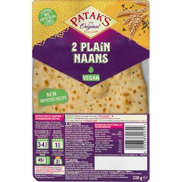 Pataks Naan plain