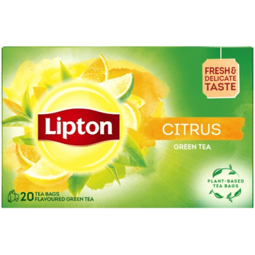 Lipton Green Citrus 20 Stuks