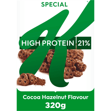 Kellogg's Special K High Protein 21% Cocoa Hazelnut Flavour 320 g