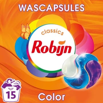 Robijn Classics 3-in-1 Wascapsules Color 15 wasbeurten