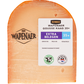 Wapenaer Goudse Kaas 35+ Extra Belegen Stuk ca. 355 g