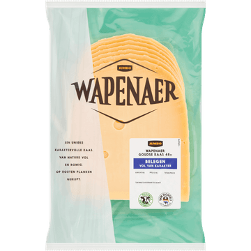 Wapenaer Goudse Kaas 48+ Belegen Plakken ca. 200 g