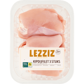 Lezziz Kipdijfilet Halal 3 Stuks