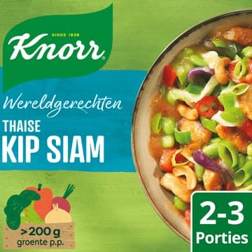 Knorr Wereldgerechten Kip Siam Thaise 300 g