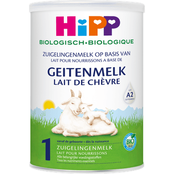 HiPP Biologisch Zuigelingenmelk op Basis van Geitenmelk 1 vanaf de Geboorte 400 g