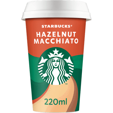 Starbucks Chilled Coffee Hazelnut Macchiato ijskoffie 220ml