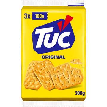 TUC crackers naturel 3-pack 300g