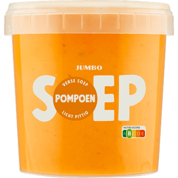 Jumbo Verse Pompoensoep Licht Pittig 1 kg