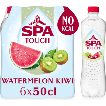 SPA TOUCH Bruisend Watermelon Kiwi 6 x 50cl