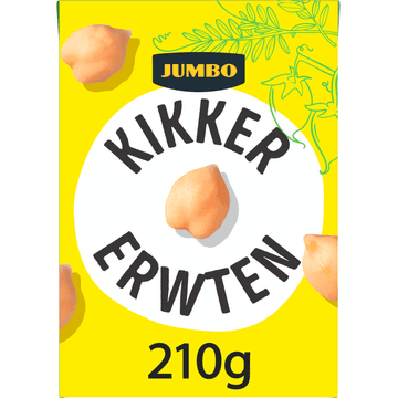 Jumbo Biologische Kikkererwten 210 g