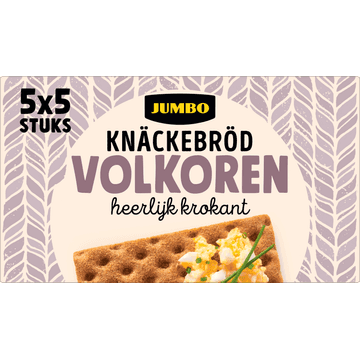 Jumbo Knäckebröd Volkoren 5 x 5 Stuks