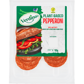 Verdino Plant-Based Pepperoni 80 g