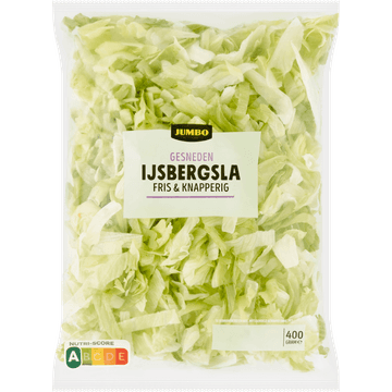 Jumbo Gesneden IJsbergsla 400 g