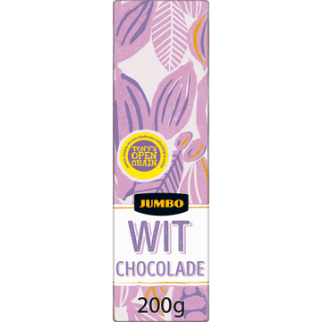 Jumbo Chocolade Wit 200 g