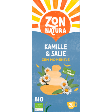 Zonnatura Bio Kamille & Salie Zen Momentje 20 Stuks