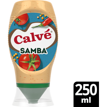 Calvé Knijpfles Samba Saus 250 ml