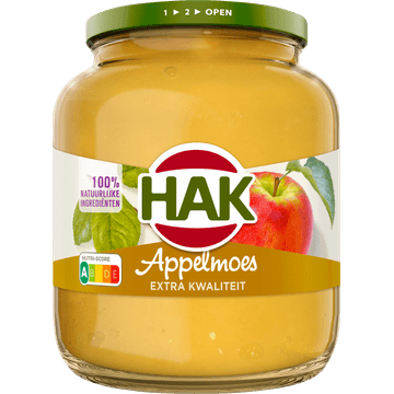 Hak Appelmoes Extra Kwaliteit 700 g
