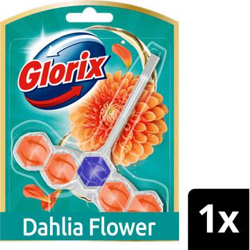 Glorix Aromalux Toiletblok Dahlia Flower & Dragonfruit 1 stuk