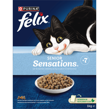 Felix Senior Sensations +7 Diervoeder 1 kg