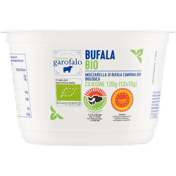 Fattorie Garofalo Bufala Bio Mozzarella 345 g