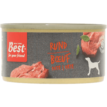 Pets Unlimited Gestoomde maaltijd Rund, 95 gram