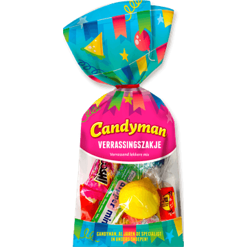 Candyman Verrassingszakje Verrassend Lekkere Mix 52 g