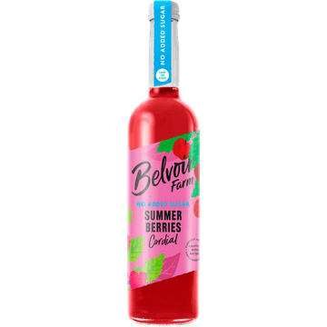 Belvoir No added Sugar Summer Berries Cordial 500 ml