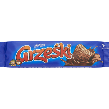 Grześki Wafel met Cacaocrème Omhuld met Chocolade 36 g