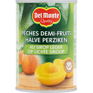 Del Monte Halve Perziken op Lichte Siroop 420 g
